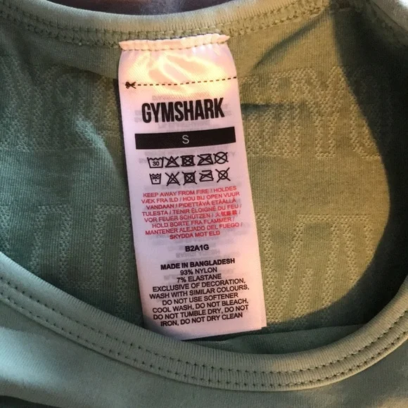 Gymshark vision long sleeve crop top NWOT - Picture 4 of 7